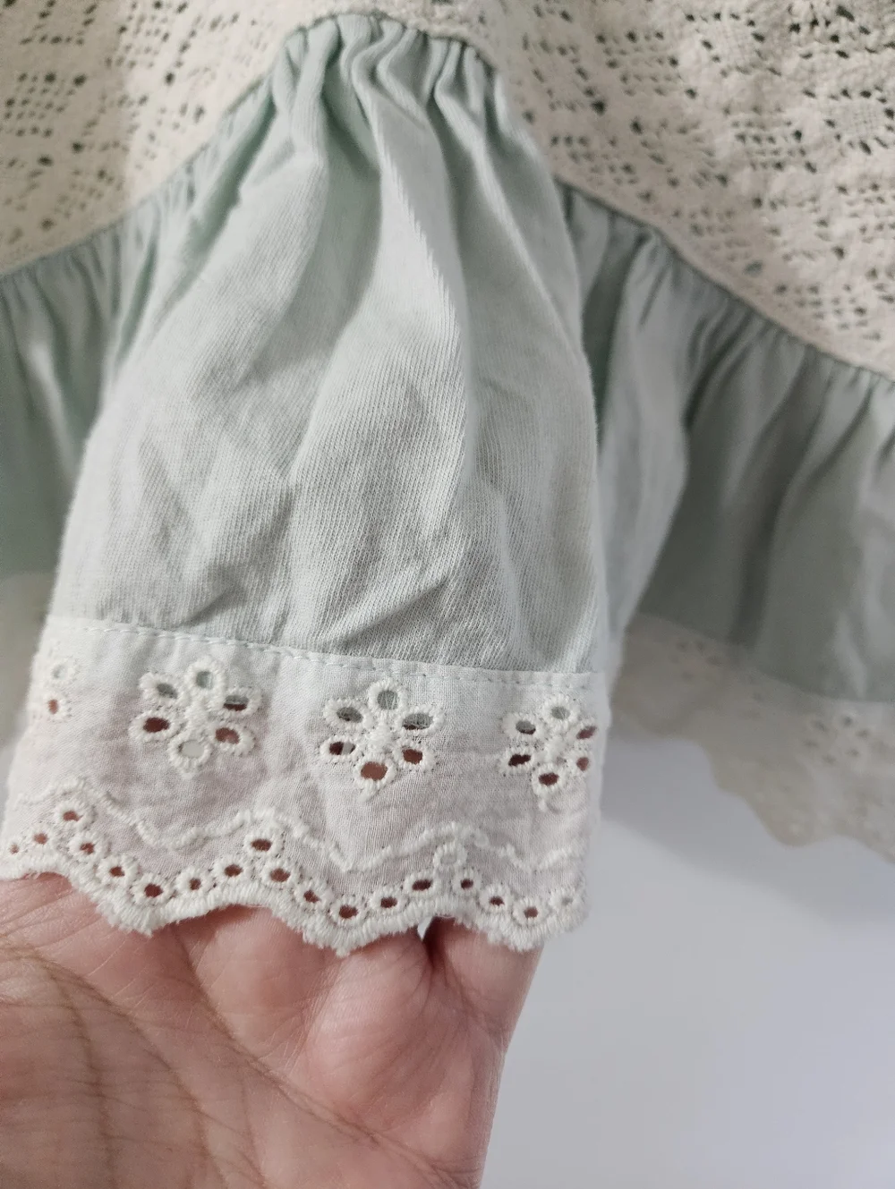 Anthropologie Delicate Babydoll Blouse - Picture 4 of 12